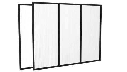 Feste Seitenelemente Polycarbonat
